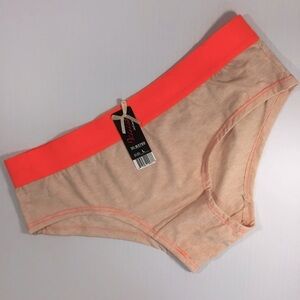Vision Intimate Orange Panties Underwear - Size Large